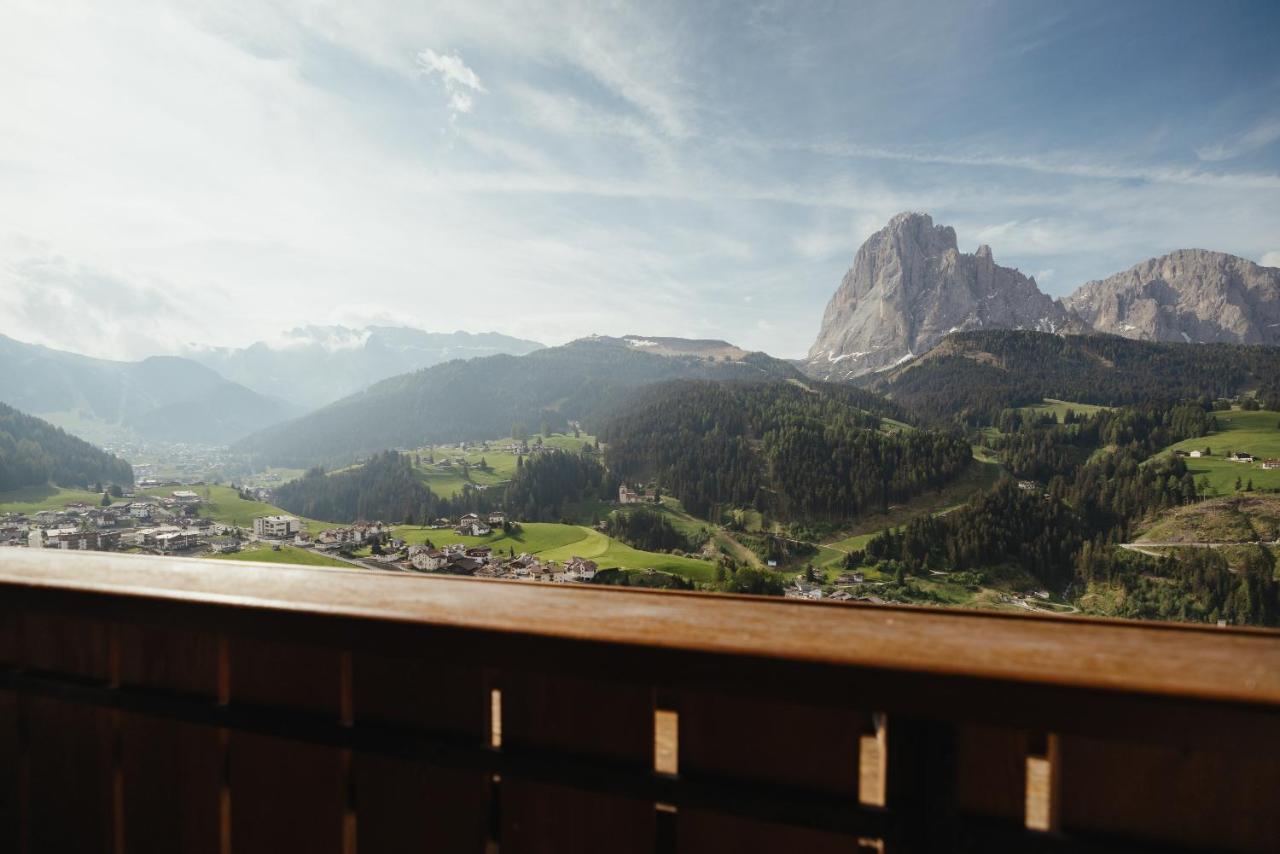 Oberaldoss Residence Wellness Santa Cristina Val Gardena Exterior photo